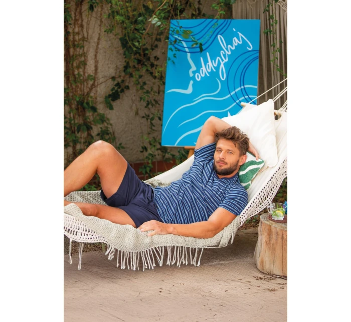 Kľúč k pyžamu MNS 329 B26 kr/r M-2XL