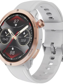 Dámske inteligentné hodinky RUBICON RNCF14 Rose Gold/White SMARUB251