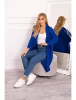 Sveter s netopierími rukávmi nevädzovo modrý