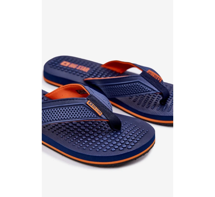 Pánské Žabky Big Star model 21693068 Modré - Big Star Shoes