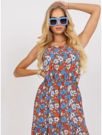 Sukienka model 21156162 brązowy - FPrice Sukienka model 21156162 brązowy - FPrice