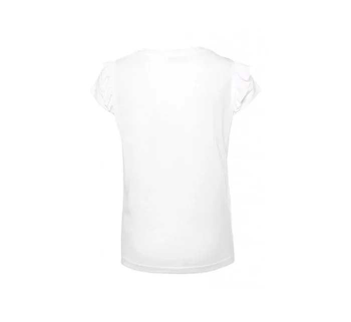 Dámske tričko s volánikmi D1513 - Fresh made Dámske tričko s volánikmi D1513 - Fresh made