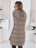 Dámská prošívaná vesta béžová Dstreet model 21966319 - FashionStreet