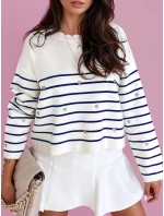 Dámský svetr modrý Dstreet model 21970678 - FashionStreet Dámský svetr modrý Dstreet model 21970678 - FashionStreet