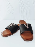 Dámske žabky SOLVINA black FashionStreet ZY0958