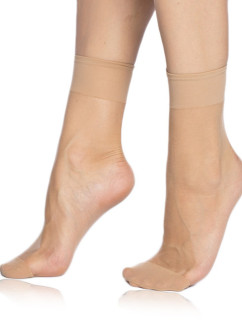 Dámske silonkové ponožky FLY SOCKS 15 DEN - Bellinda - almond