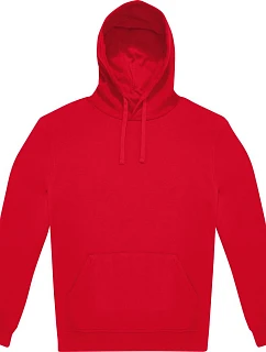 B&C Hoodie Unisex mikina s kapucí red model 22445314