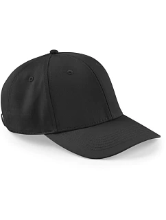 Beechfield B 651 6-panelová čiapka s klobúkom „Urbanwear“ 53.0651 čierna