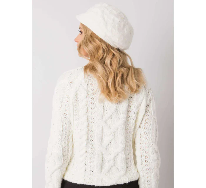 Čepice AT CZ H model 16738551 ecru - FPrice Čepice AT CZ H model 16738551 ecru - FPrice