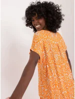 Bluzka model 21156172 pomarańczowy - FPrice Bluzka model 21156172 pomarańczowy - FPrice