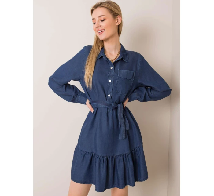 Šaty DHJ SK 3679.52P tmavo modrá