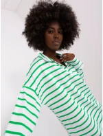 Blúzka LK BZ 509314.83 biela a zelená Blúzka LK BZ 509314.83 biela a zelená