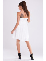 Dámské značkové šaty & s sukní bílé Bílá / S & model 15042824 - EVA&#38;LOLA