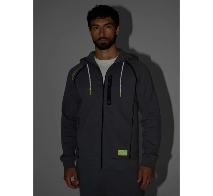 Pánska mikina s kapucňou 4F 4FRAW25TSWSM2456-23S