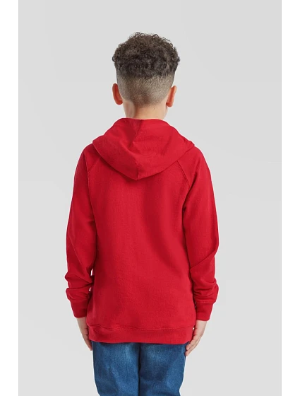 Kids Lightweight Hooded Sweat Dětská mikina s kapucí model 22421683 black - Fruit of the Loom Kids Lightweight Hooded Sweat Dětská mikina s kapucí model 22421683 black - Fruit of the Loom