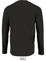 SOL'S Imperial LSL Men Pánske tričko s dlhým rukávom 25.2074 deep black
