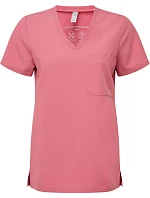 NN 300 Dámský strečový s výstřihem do V pink model 22418109 - Onna NN 300 Dámský strečový s výstřihem do V pink model 22418109 - Onna