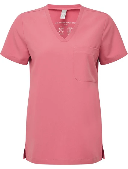 Onna NN 300 Dámsky elastický sveter s výstrihom do V 39.N300 calm pink Onna NN 300 Dámsky elastický sveter s výstrihom do V 39.N300 calm pink