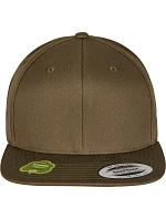 Flexfit 6089OC 6 panelová Snapback bio kšiltovka 55.89OC burnt olive