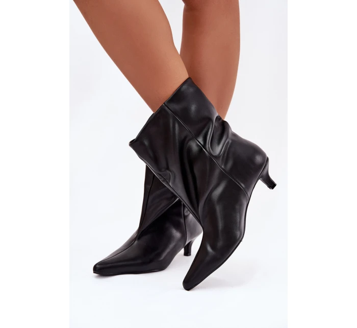 Dámské Kotníkové Boty S Černé model 21788076 - Boto Dámské Kotníkové Boty S Černé model 21788076 - Boto