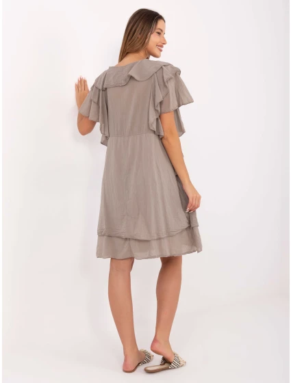 Šaty MI SK 102128.61 tmavo lila Šaty MI SK 102128.61 tmavo lila