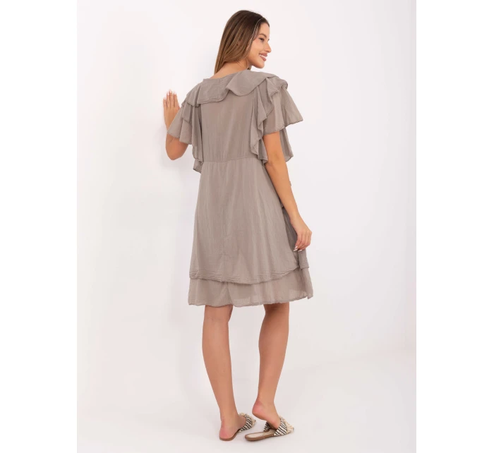 Šaty MI SK 102128.61 tmavo lila Šaty MI SK 102128.61 tmavo lila