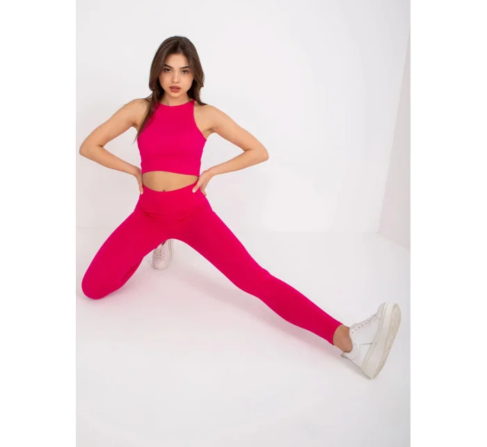 Dámské legíny LA LG model 20281129 Fuchsie - Rue Paris
