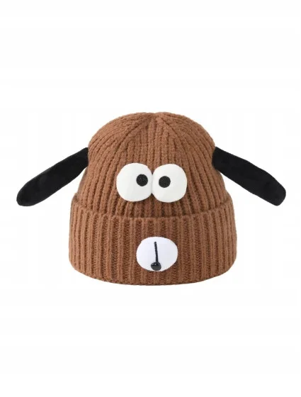 Detská čiapka CDW-0040 svetlohnedá - Be Snazzy Detská čiapka CDW-0040 svetlohnedá - Be Snazzy