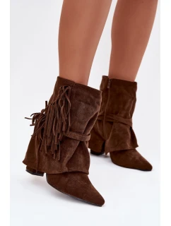 Topánky na podpätku model 221130 Step in style