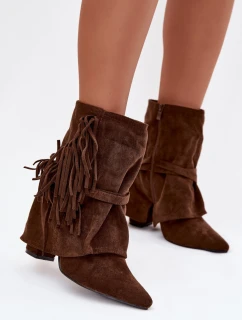 Topánky na podpätku model 221130 Step in style