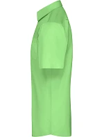 JN 680 Popelínová košile s krátkým rukávem model 22537766 lime green - Daiber JN 680 Popelínová košile s krátkým rukávem model 22537766 lime green - Daiber