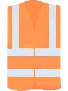 – Vesta se pruhy 76. orange model 22503391 - Korntex