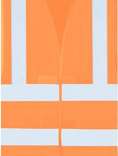 – Vesta se  pruhy 76. orange model 22503391 - Korntex