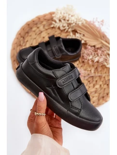 Dziecięce Trampki Na Rzepy Big Star NN374006 Czarne