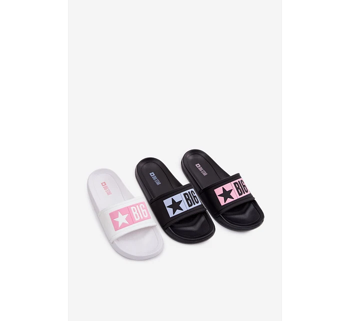 Dětské pantofle Big Star TT374A002 Bílomodré