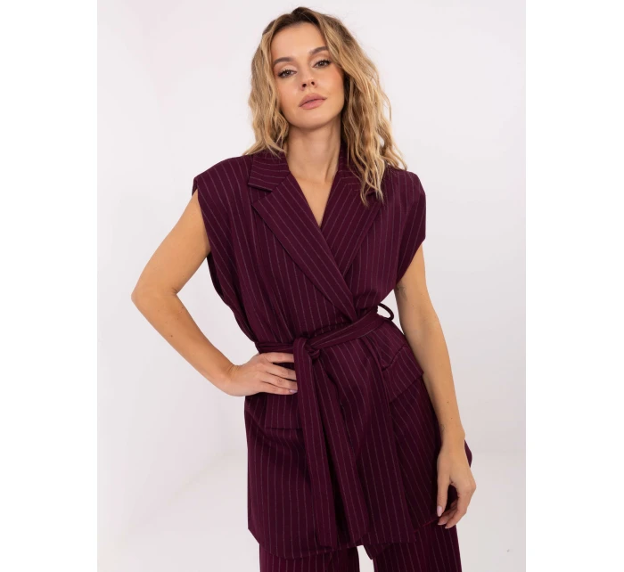 Kamizelka IT KZ model 21757390 bordowy - FPrice