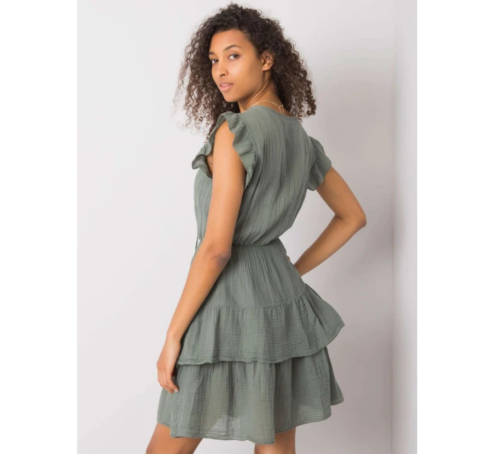 TW SK BI 26594.36P khaki šaty