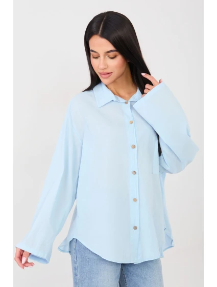 Košeľa s dlhým rukávom model 223315 Továrenská cena