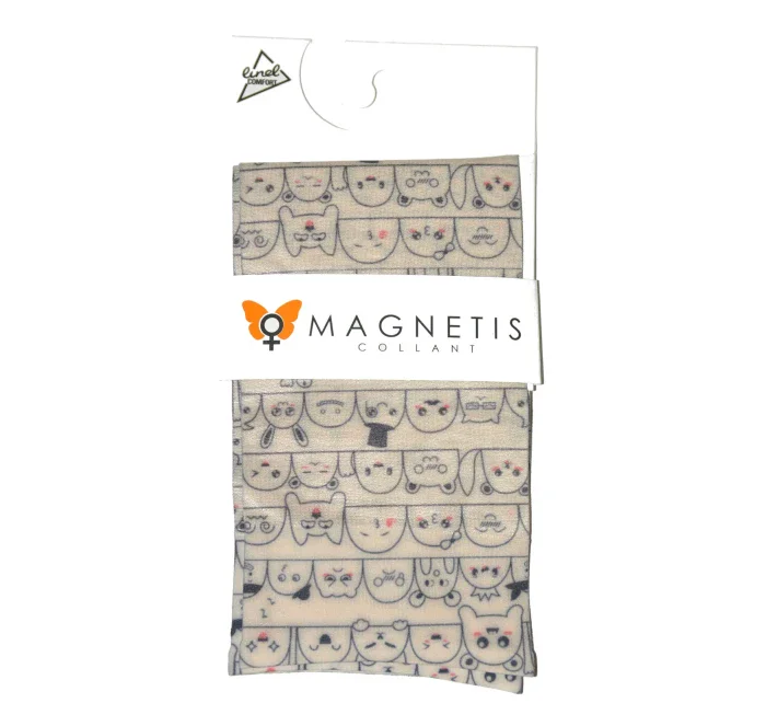 Dámske vzorované ponožky Magnetism lycra 20 den