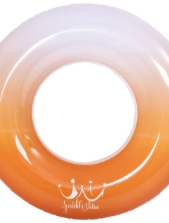 DÚHOVÝ PLAVECKÝ KRUH 90CM 35100 ORANŽOVÝ
