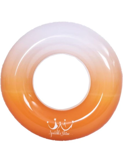 DÚHOVÝ PLAVECKÝ KRUH 90CM 35100 ORANŽOVÝ