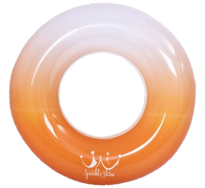 DÚHOVÝ PLAVECKÝ KRUH 90CM 35100 ORANŽOVÝ