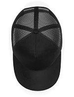 Beechfield B 643 5-panelová čiapka „Suede Snapback Trucker“ 53.0643 čierna Beechfield B 643 5-panelová čiapka „Suede Snapback Trucker“ 53.0643 čierna