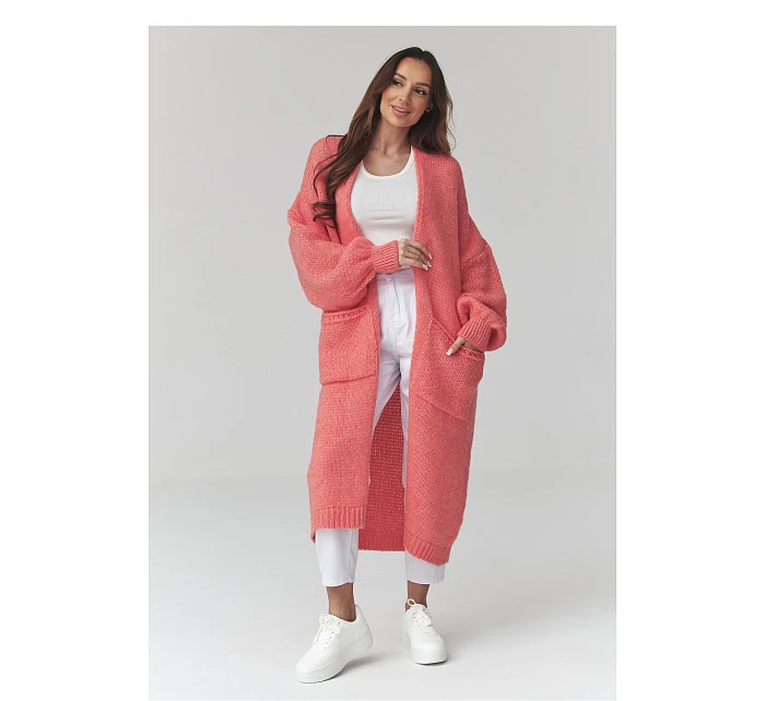 Zapínanie svetra model 226870 Makadamia