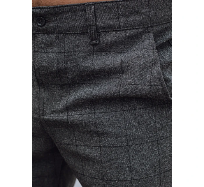 FashionStreet pánske ležérne sivé nohavice UX4406