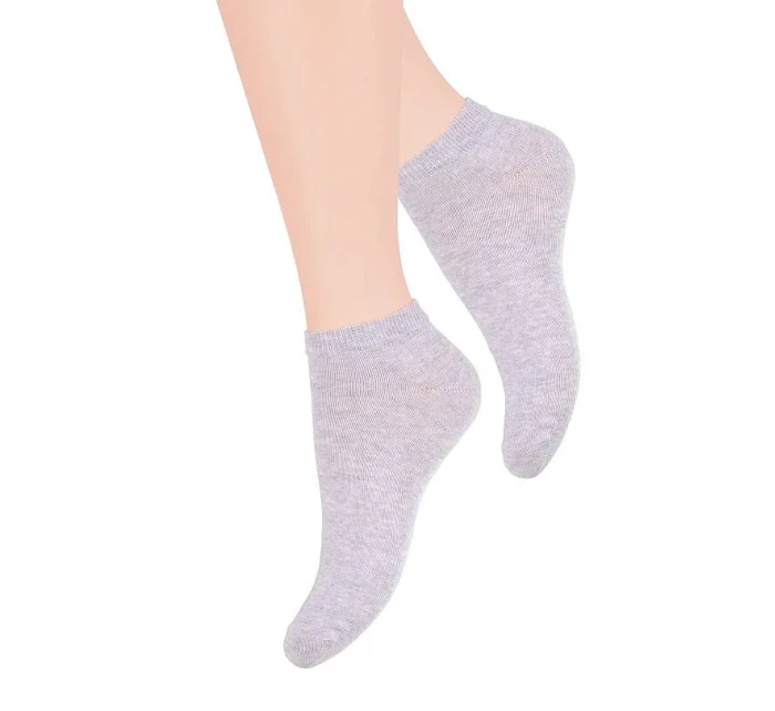 Hladké dámske ponožky Steven art.052