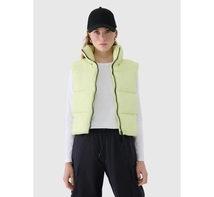 Dámske puzdro bez rukávov 4F 4FWSS25TVJAF182-45S so syntetickou výstelkou Dámske puzdro bez rukávov 4F 4FWSS25TVJAF182-45S so syntetickou výstelkou