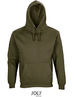 SOL'S Condor Unisex mikina s kapucňou 25.3815 armádna SOL'S Condor Unisex mikina s kapucňou 25.3815 armádna