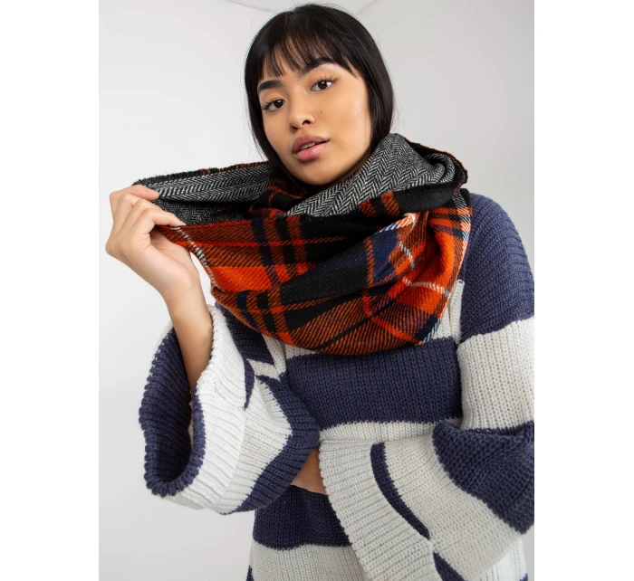 Tunelový šál AT KM 1402.20 oranžová