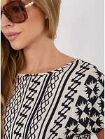 Blúzka D73771AG10978AA tmavomodrá